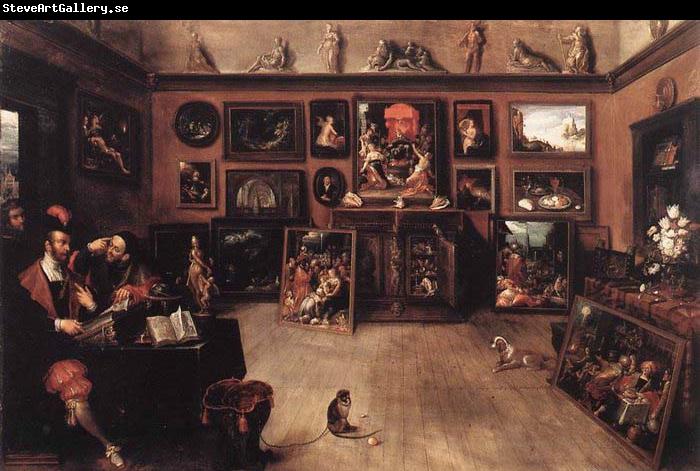 Francken, Frans II An Antique Dealer's Gallery